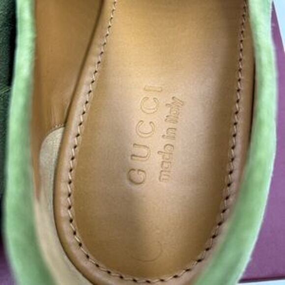 Men's Gucci, jordaan horse bit loafers size 11 fits 12 US made in Italy - Picture 9 of 13